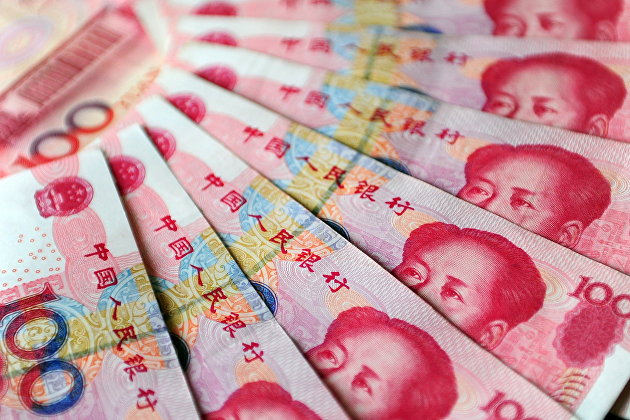 Банкноты в 100 юаней