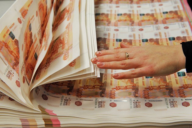Печать валютных банкнот на фабрике ФГУП 